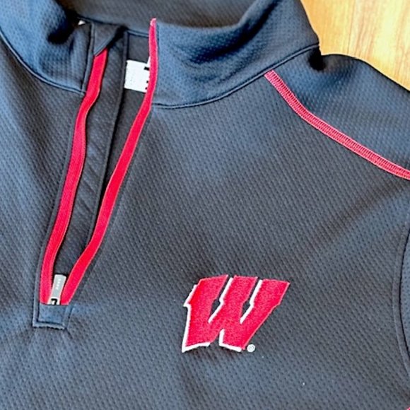 Under Armour Quarter-Zip Wisconsin Badgers - Large - Picture 2 of 4